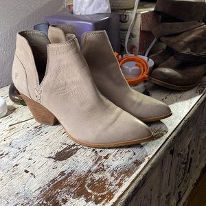 FRYE leather booties